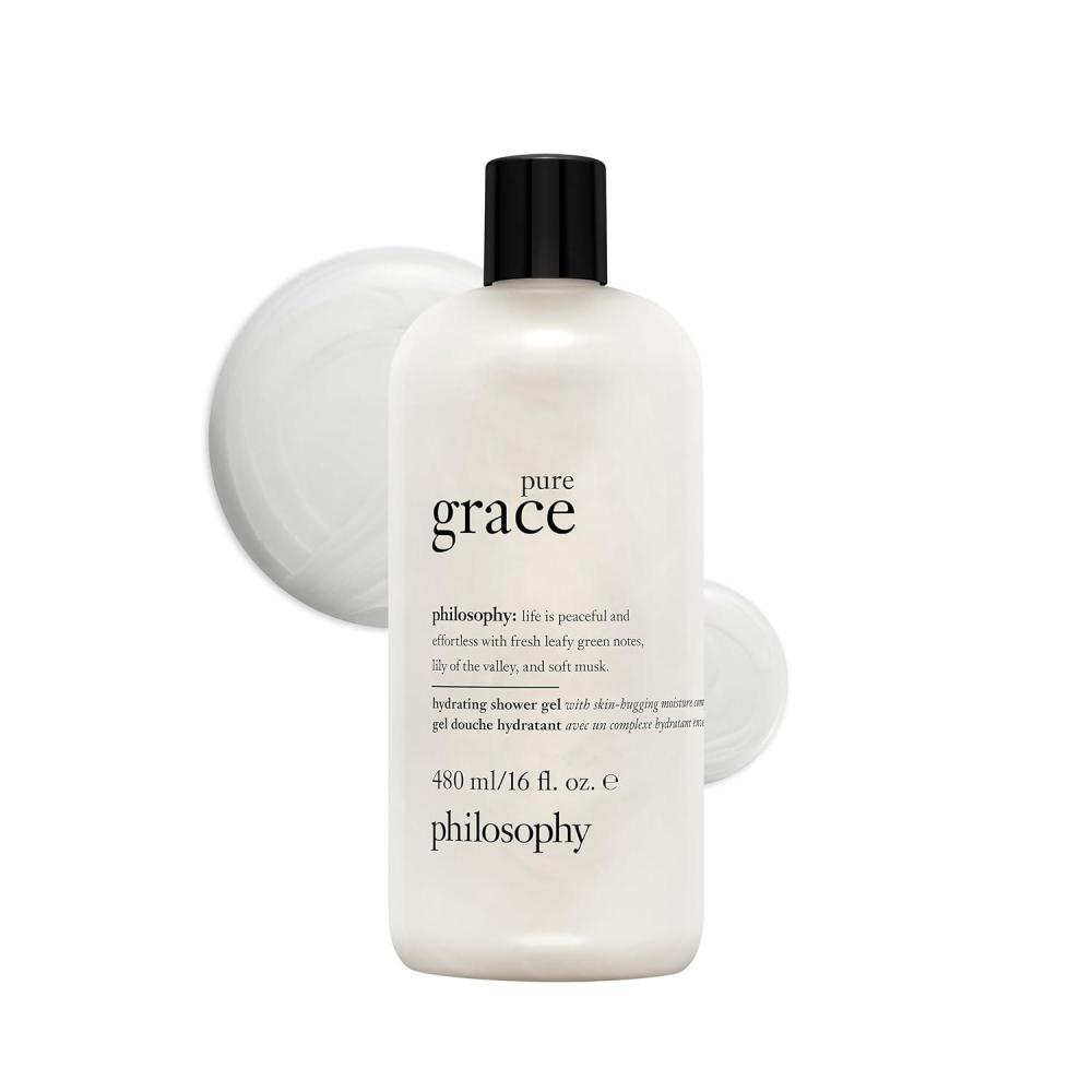 imagephilosophy pure grace hydrating bath amp shower gel efficiently cleanses soothes amp comforts dry skin vegan amp cruelty free formula