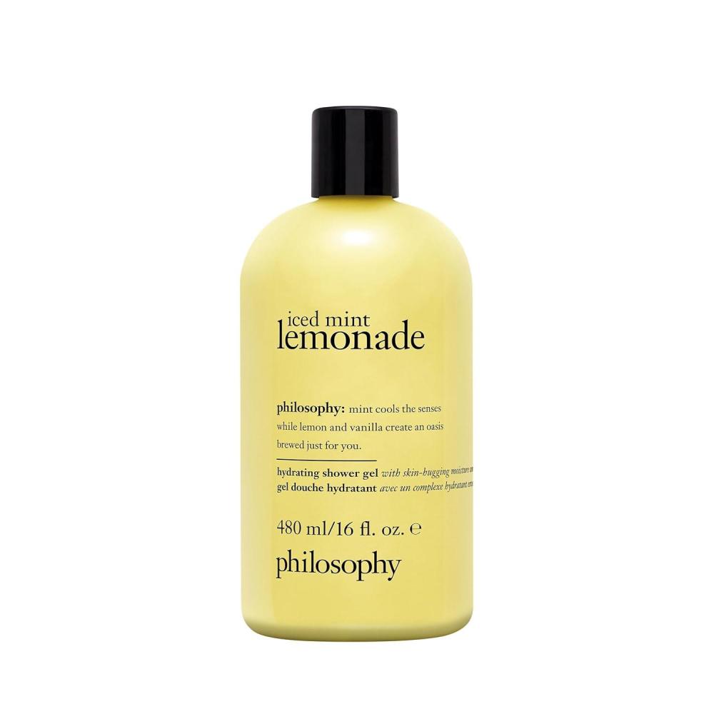 imagephilosophy scentsational hydrating bath amp shower gels efficiently cleanses soothes amp comforts dry skin vegan amp cruelty free formulaiced mint lemonade