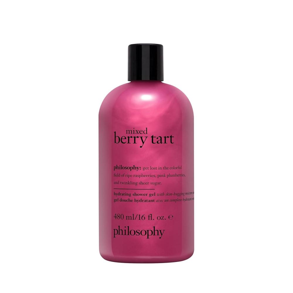 imagephilosophy scentsational hydrating bath amp shower gels efficiently cleanses soothes amp comforts dry skin vegan amp cruelty free formulamixed berry tart