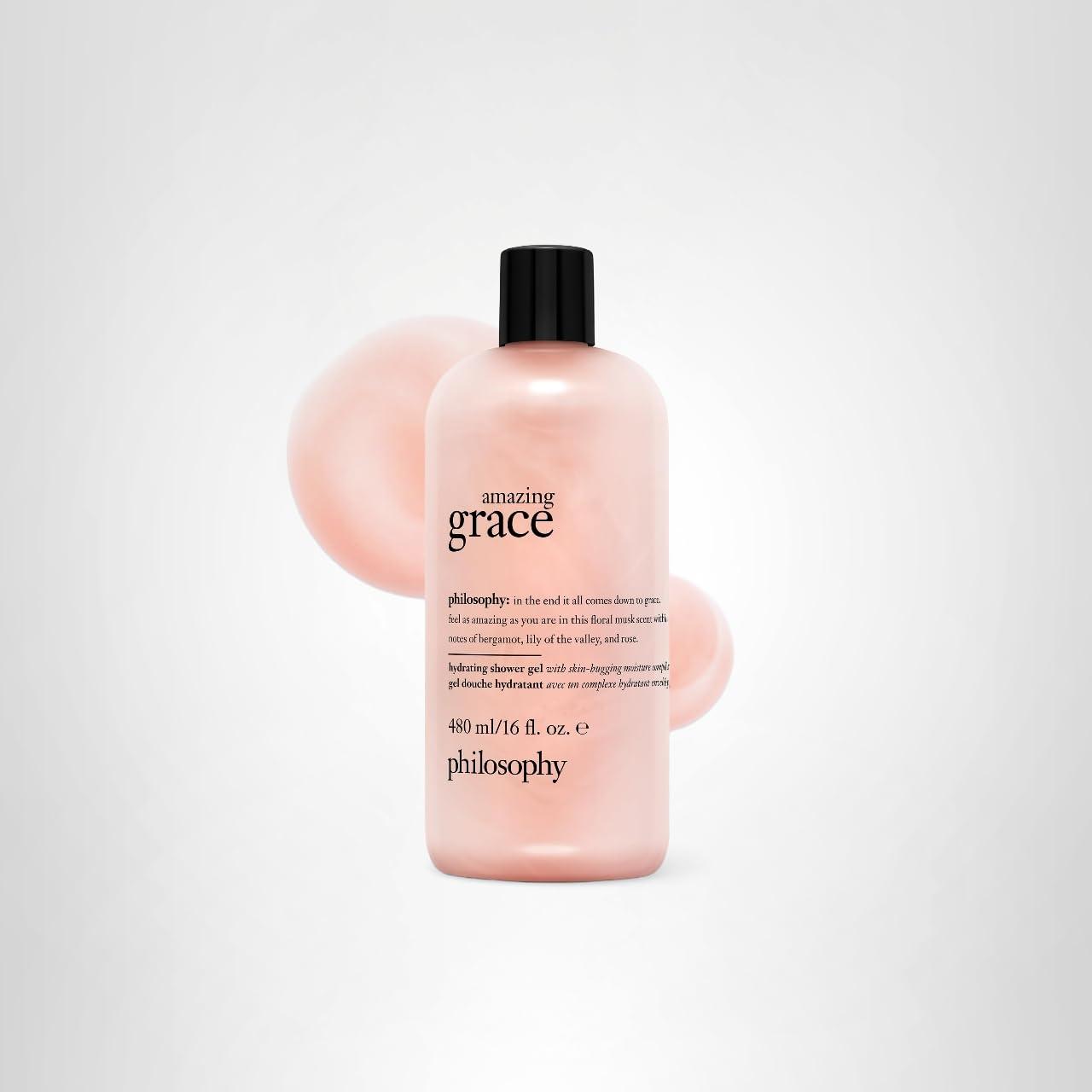 imagephilosophy amazing grace jasmine shower gel 16 fl ozamazing grace