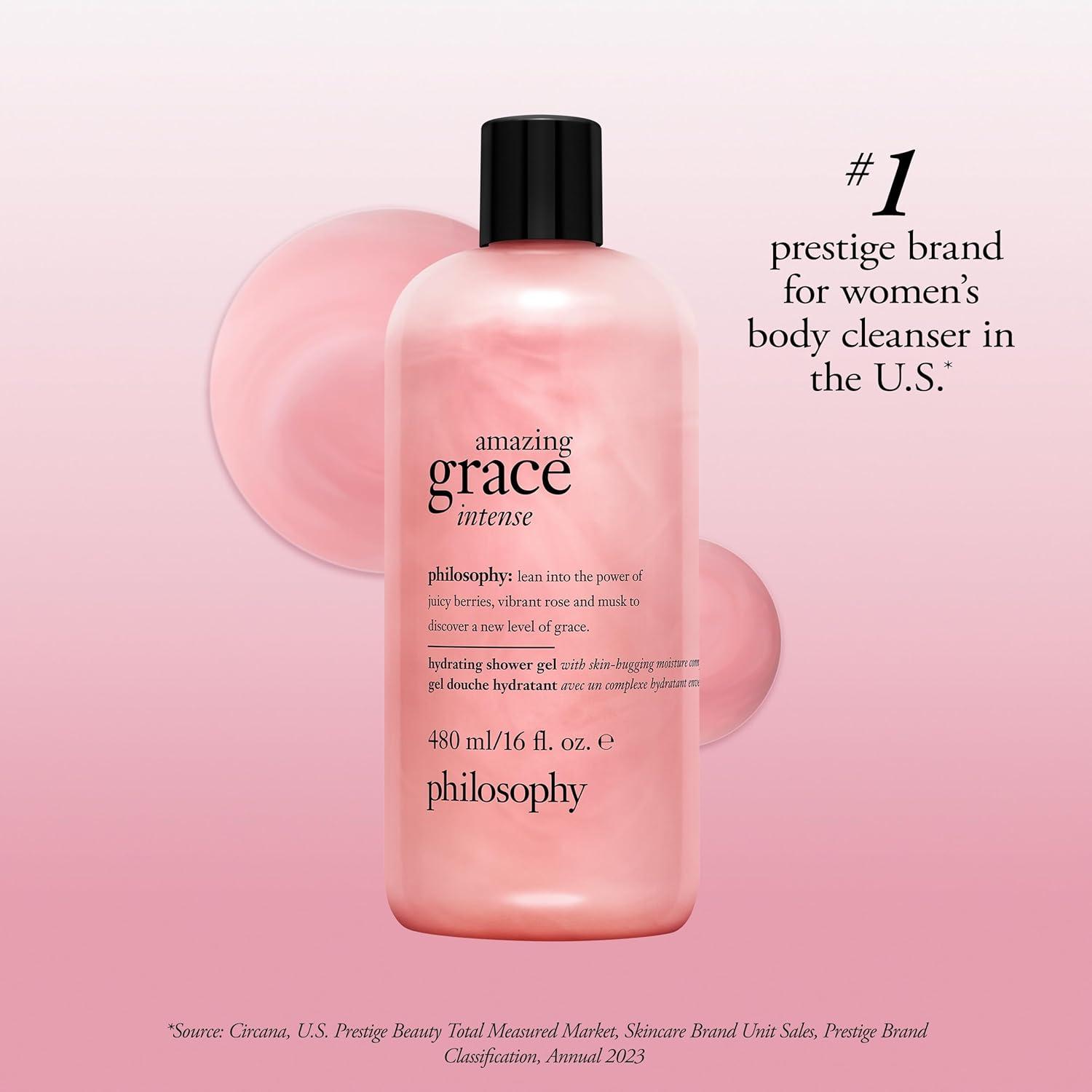 imagephilosophy amazing grace jasmine shower gel 16 fl ozamazing grace intense