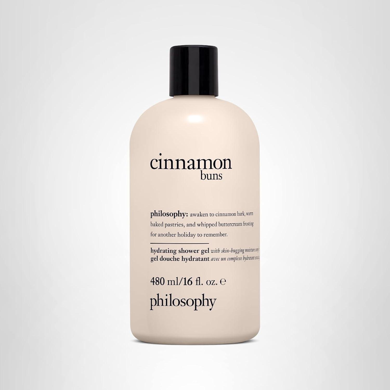 imagephilosophy scentsational hydrating bath amp shower gels efficiently cleanses soothes amp comforts dry skin vegan amp cruelty free formulacinnamon bon