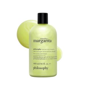 philosophy scent-sational hydrating bath & shower gels – efficiently cleanses, soothes & comforts dry skin – vegan & cruelty free formula(senorita margarita)