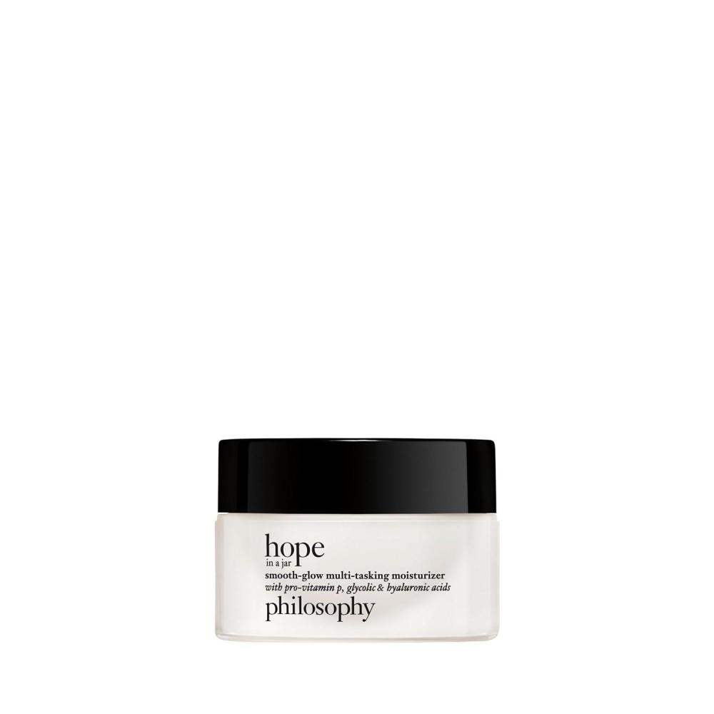imagephilosophy hope in a jar smoothglow multitasking face moisturizer with provitamin P glycolic amp hyaluronic acid provides deep amp longlasting hydration amp smoother radiant skin05 Fl Oz Pack of 1