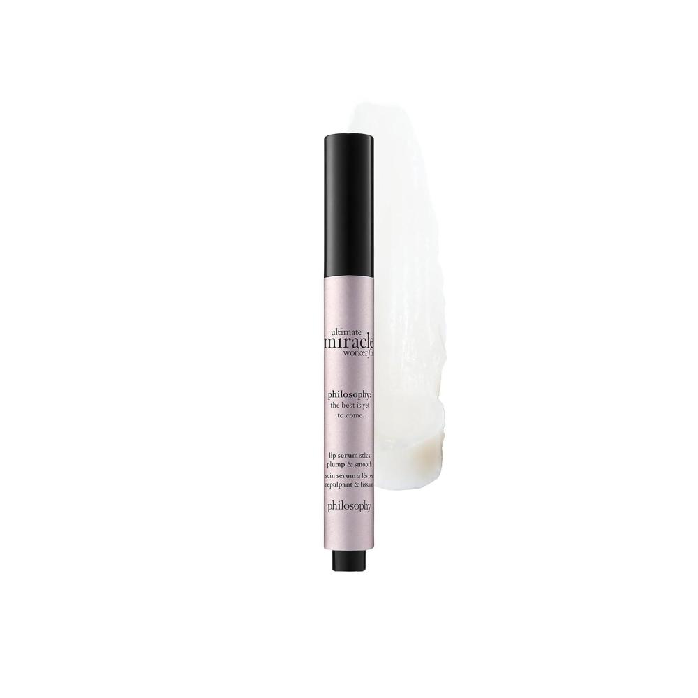 imagephilosophy ultimate miracle worker fix lip serum stick with sunflower seed oil clinically proven to increase volume and decrease wrinkles nourishing balm