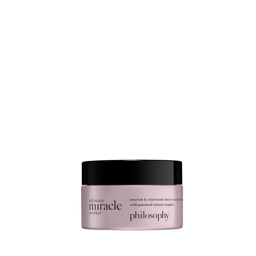 imagephilosophy ultimate miracle worker nourish amp rejuvenate face amp neck cream with patented retinol ceramides amp procollagen peptides smoothes fine lines amp wrinkles fast absorbing moisturizer05 Ounce Pack of 1