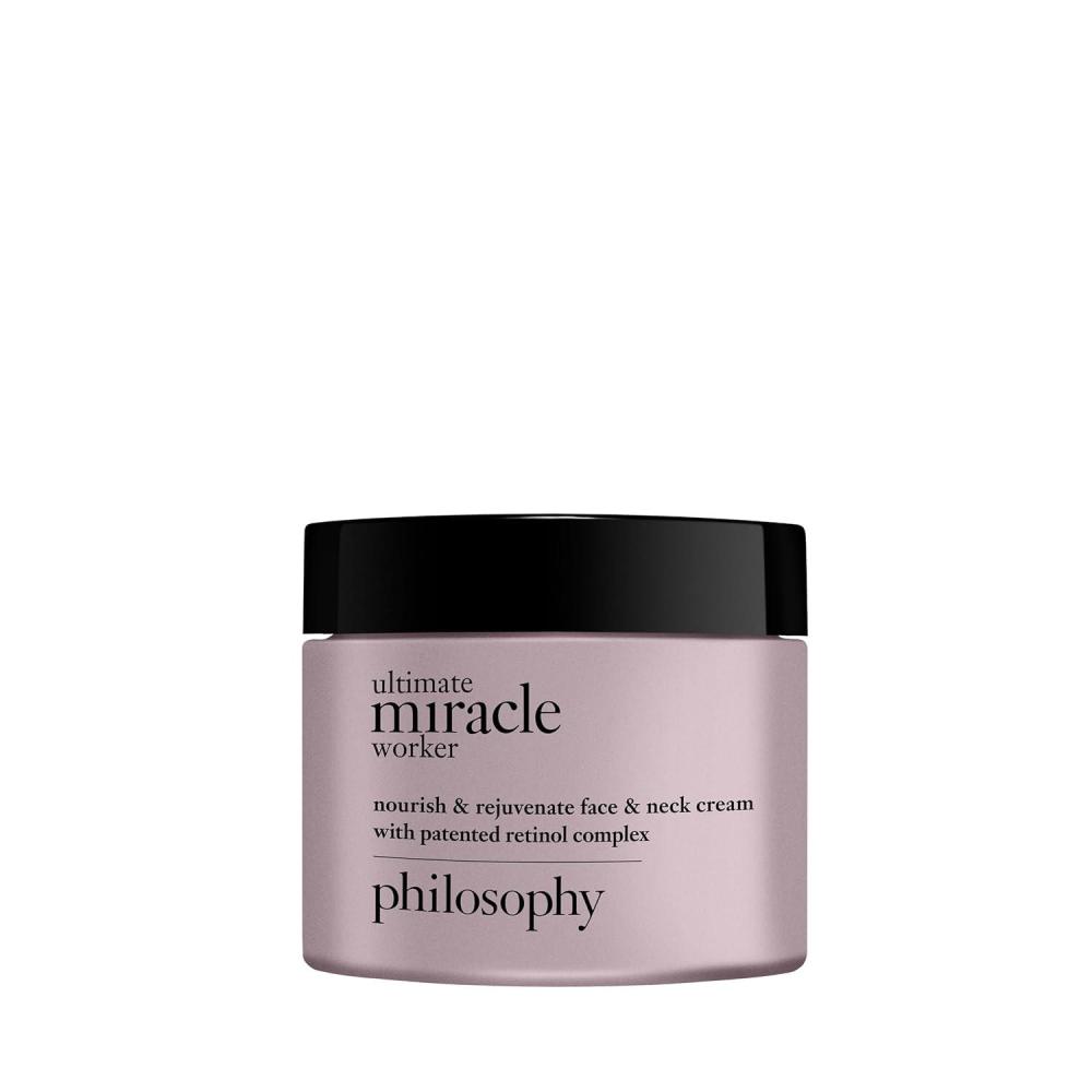 imagephilosophy ultimate miracle worker nourish amp rejuvenate face amp neck cream with patented retinol ceramides amp procollagen peptides smoothes fine lines amp wrinkles fast absorbing moisturizer2 Ounce Pack of 1