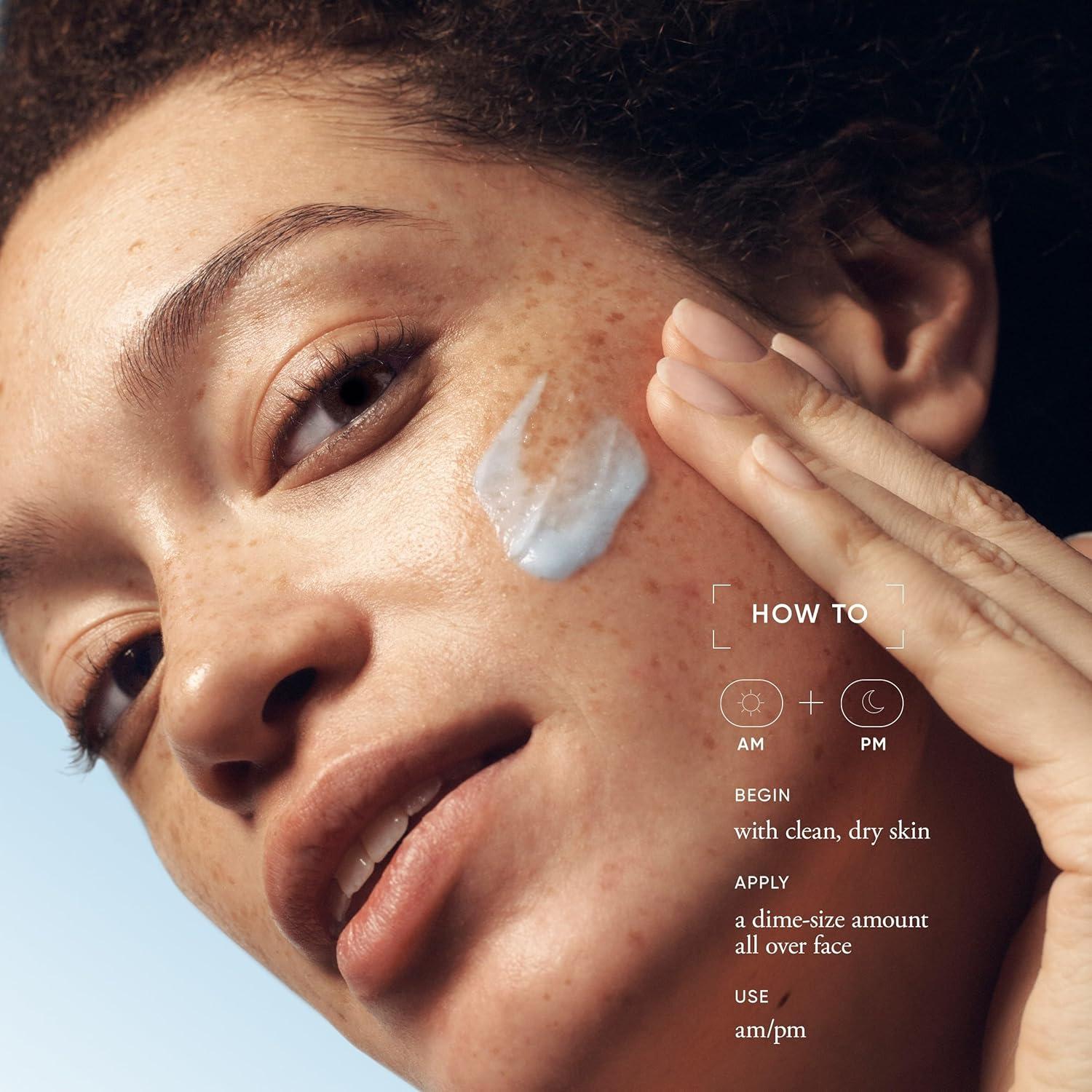 imagephilosophy hope in a jar glow water cream face moisturizer with hyaluronic acid amp pineapple extract provides 72hour hydration amp primes skin for makeup 2 fl oz