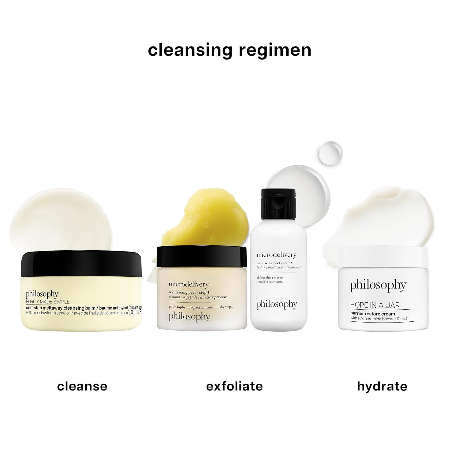 imagephilosophy purity onestep meltaway cleansing balm with hydrating glycerin removes stubborn makeup amp impurities with nourishing meadowfoam seed oil