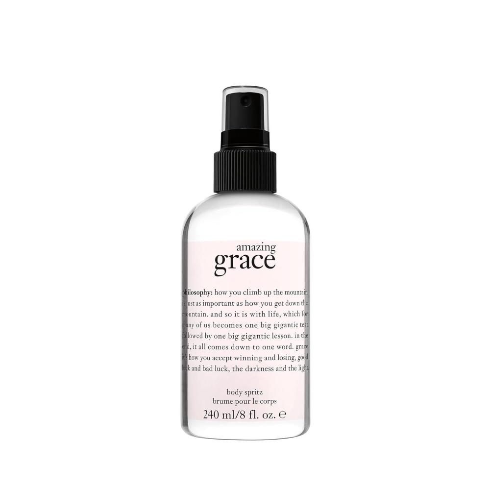 imagephilosophy amazing grace perfume clean amp floral womens perfume with notes of bergamot muguet amp musk long lasting fragranceBody Spritz 8 fl oz