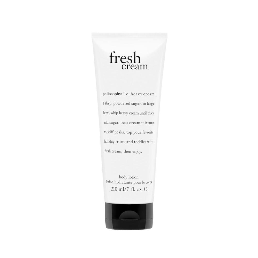 imagephilosophy fresh cream body lotion with notes of vanilla heliotrope amp tonka bean 7 fl ozfresh cream