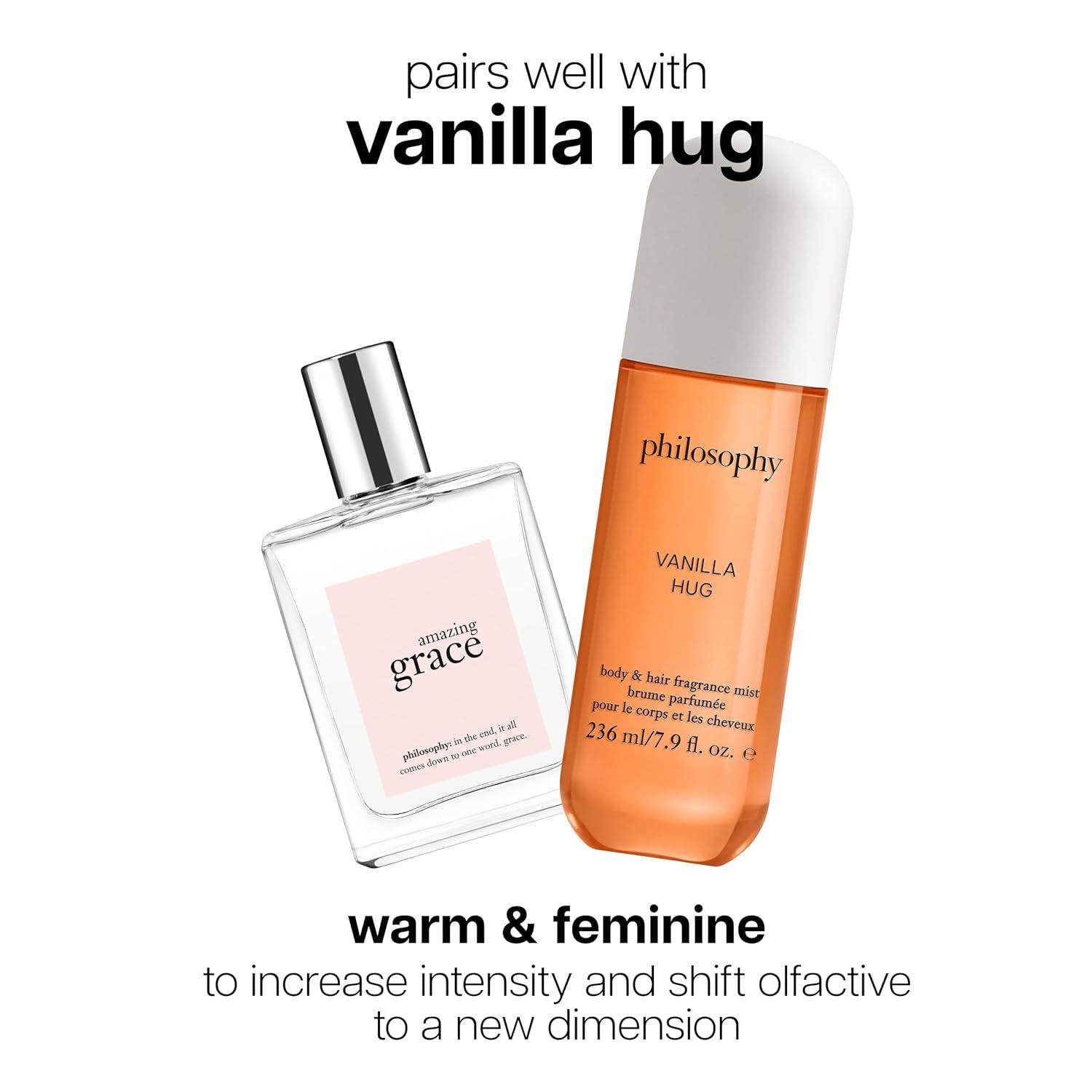 imagephilosophy amazing grace perfume clean amp floral womens perfume with notes of bergamot muguet amp musk long lasting fragranceEau de Toilette 05 fl oz