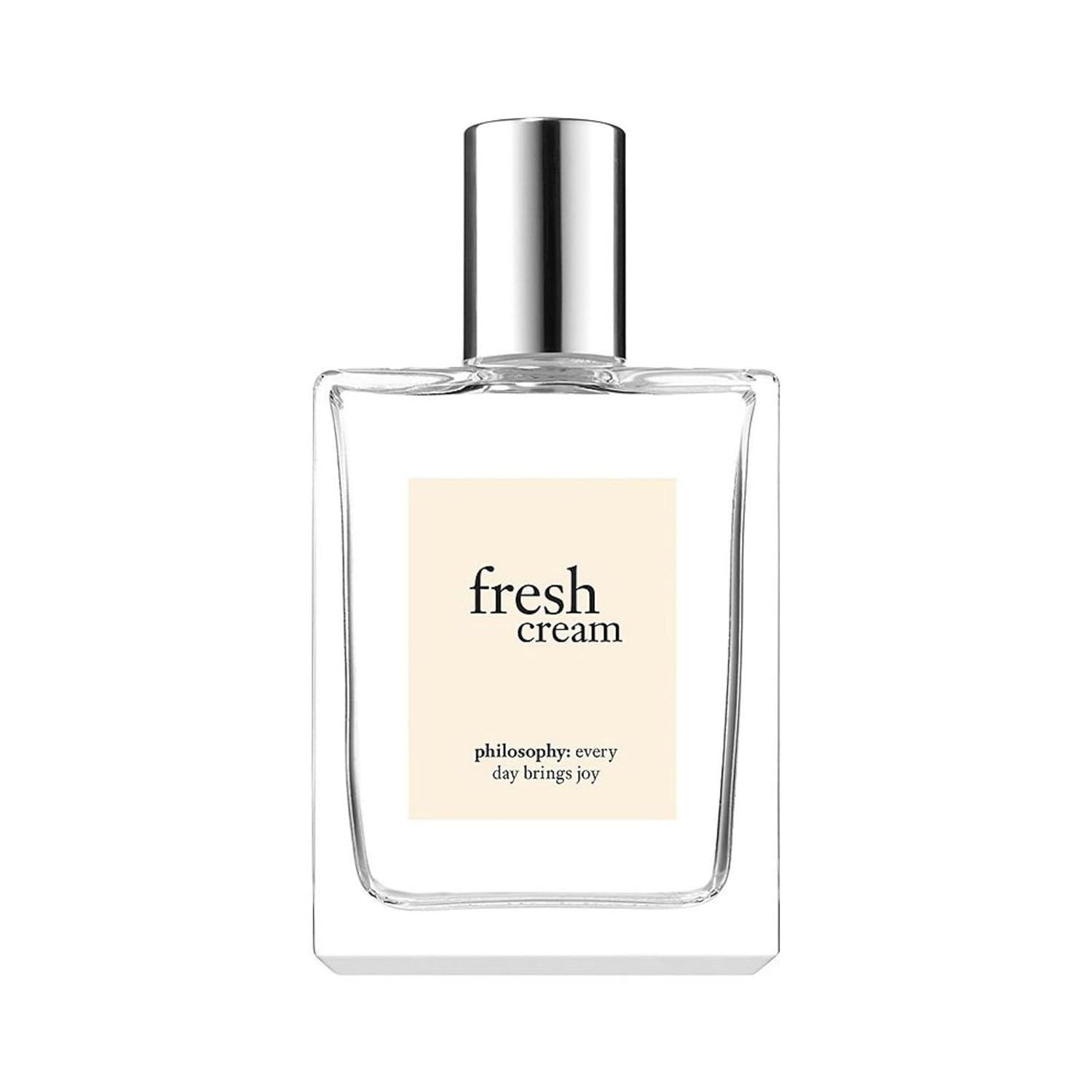 imagephilosophy fresh cream eau de toilette sweet amp captivating womens perfume with notes of vanilla heliotrope amp tonka bean long lasting fragrancefresh cream
