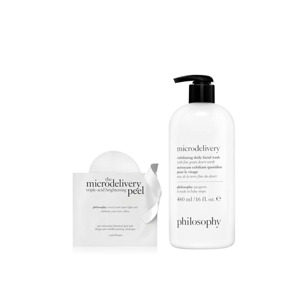 imagephilosophy microdelivery exfoliating daily facial wash with fine grain desert earth amp gentle amino acids scrubs away impurities amp dead skin cells to alleviate dryness and rough texture16 Ounce Peel