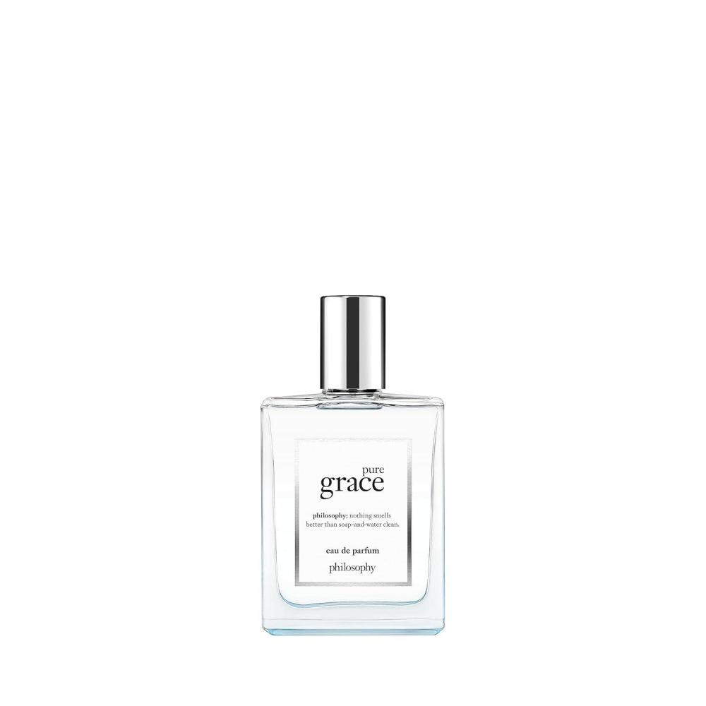 imagephilosophy pure grace eau de parfum crisp amp clean womens perfume with notes of water lily leafy greens amp musk long lasting fragrance 2 fl oz