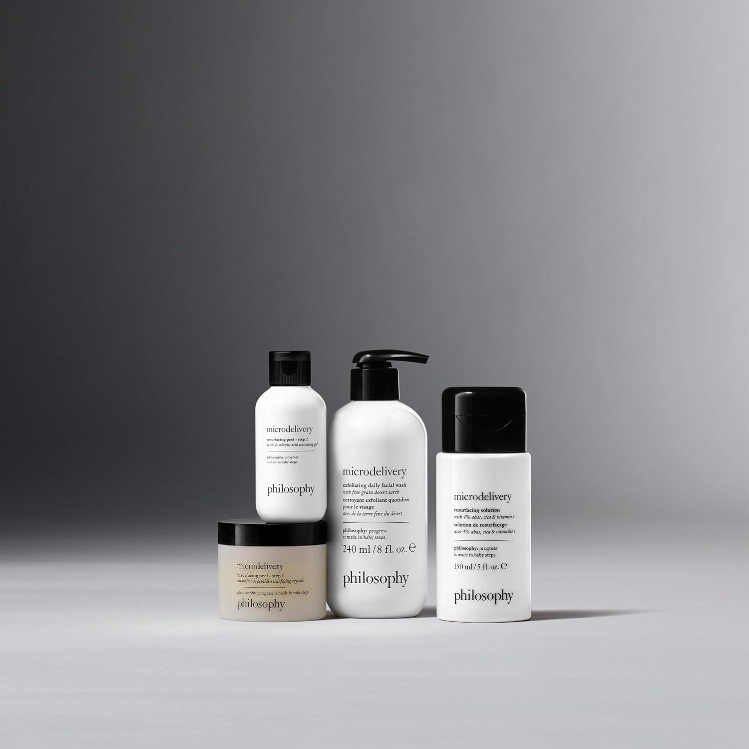 imagephilosophy microdelivery exfoliating daily facial wash with fine grain desert earth amp gentle amino acids scrubs away impurities amp dead skin cells to alleviate dryness and rough texture16 Ounce Peel