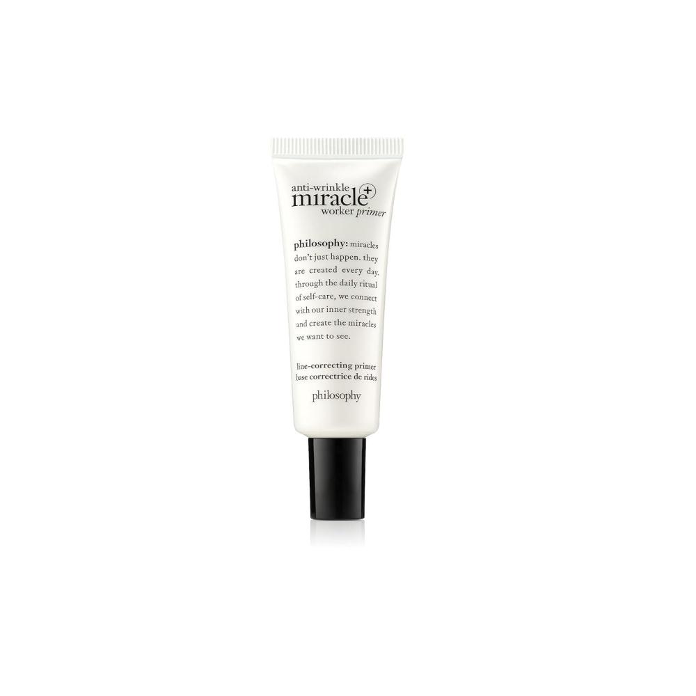 imagephilosophy antiwrinkle miracle worker linecorrecting face primer  with vitamin C amp coconut oil  fills in lines and smooths skin for even makeup application  09 fl oz