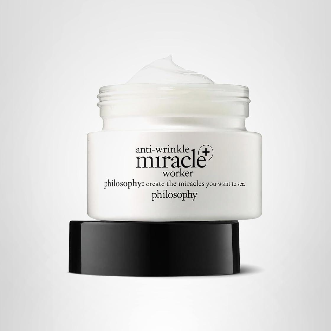 imagephilosophy antiwrinkle miracle worker linecorrecting face moisturizer  with vitamin C amp hyaluronic acid  instantly improves skin smoothness and radiance05 Fl Oz Pack of 1