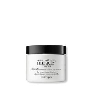 philosophy anti-wrinkle miracle worker line-correcting face moisturizer – with vitamin C & hyaluronic acid – instantly improves skin smoothness and radiance(4 Ounce (Pack of 1))