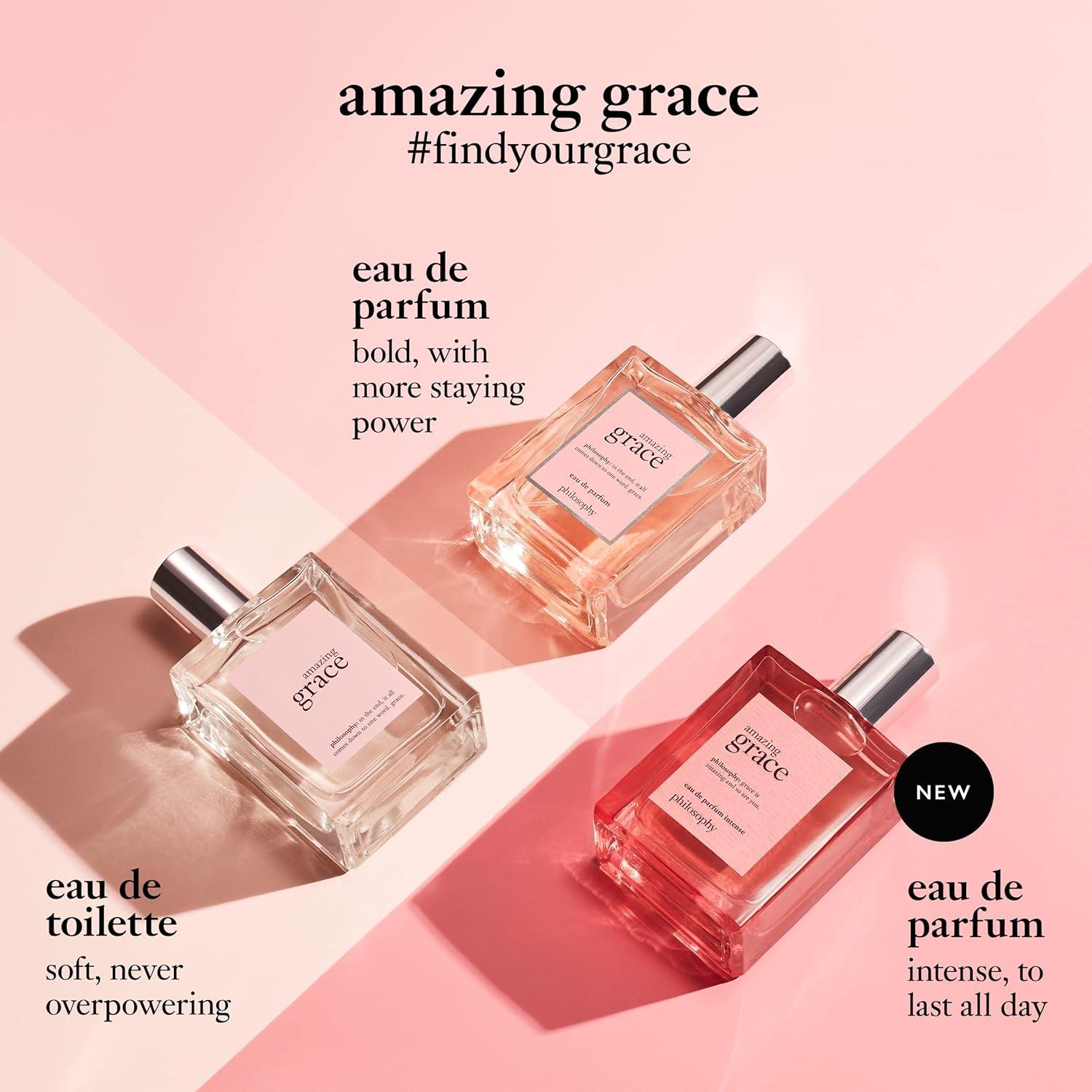 imagephilosophy amazing grace eau de toilette bundle Full Size amp Travel Size with notes of bergamont lily and musk