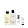 philosophy amazing grace perfume- clean & floral women’s perfume – with notes of bergamot, muguet & musk – long lasting fragrance(4Pc Set (Facial Cleanser 3 fl oz  Shower Gel 6 fl oz  EDT 0.5 fl oz  Moisturizer 0.23 fl oz))