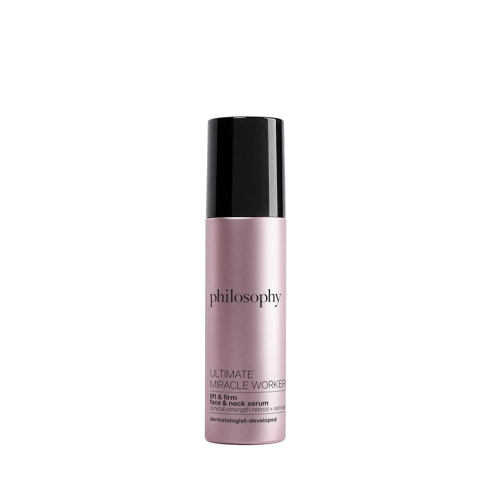 imagephilosophy ultimate miracle worker lift amp firm face amp neck serum with encapsulated retinol amp retinal antiaging serum peptide complex for all skin types