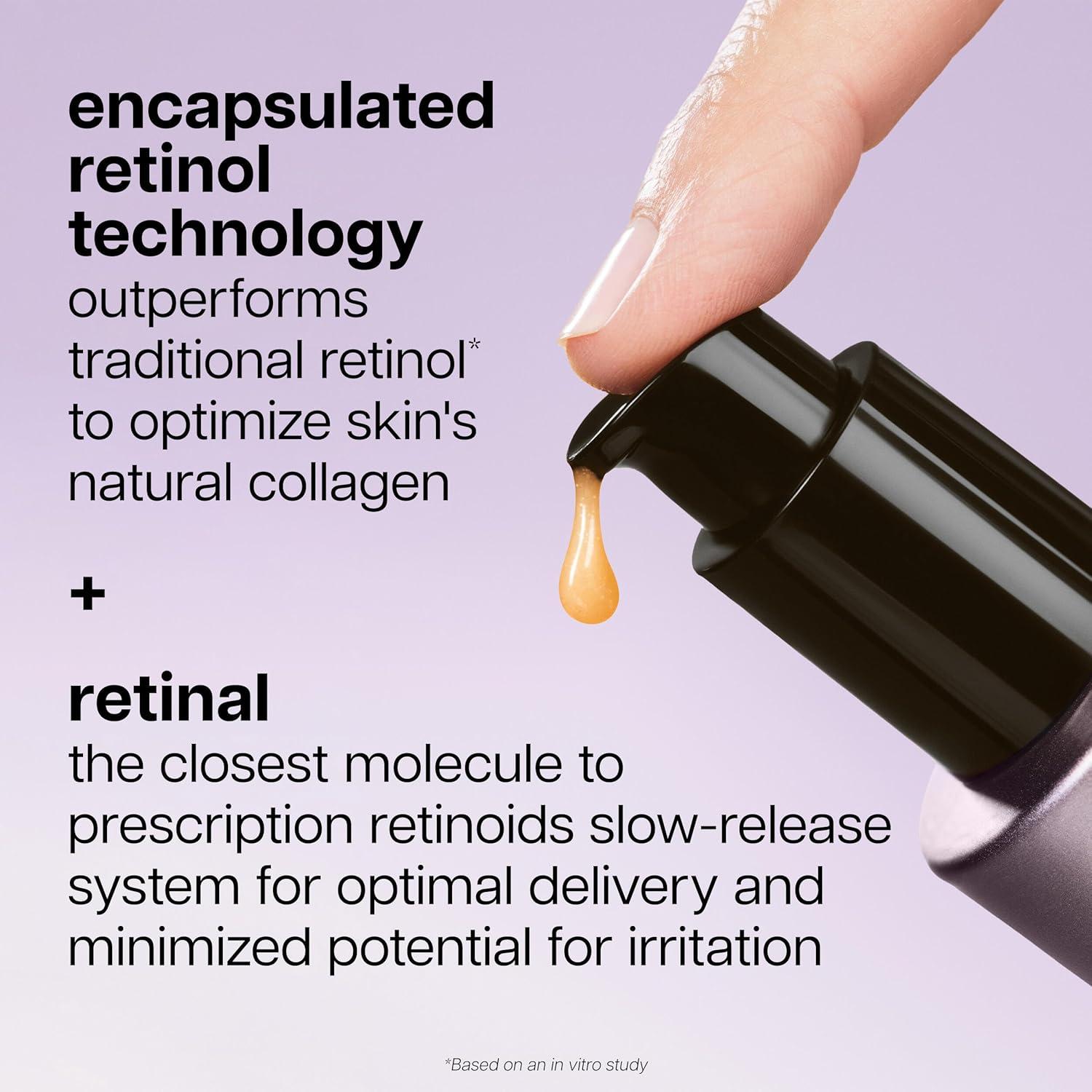 imagephilosophy ultimate miracle worker lift amp firm face amp neck serum with encapsulated retinol amp retinal antiaging serum peptide complex for all skin types