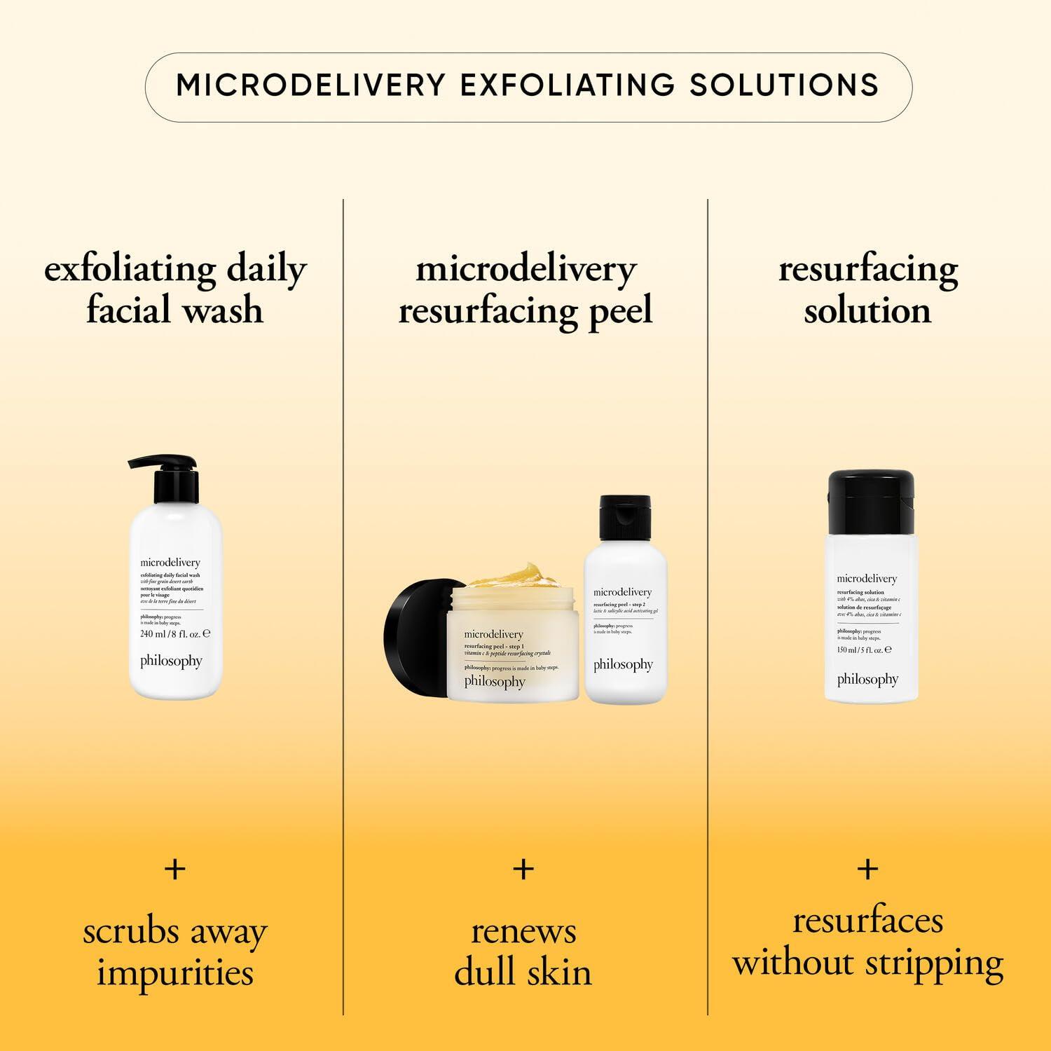imagephilosophy microdelivery exfoliating daily facial wash with fine grain desert earth amp gentle amino acids scrubs away impurities amp dead skin cells to alleviate dryness and rough texture8 Fl Oz SPF 30 Free Sample