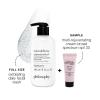 philosophy microdelivery exfoliating daily facial wash – with fine grain desert earth & gentle amino acids – scrubs away impurities & dead skin cells to alleviate dryness and rough texture(8 Fl. Oz + SPF 30 Free Sample)