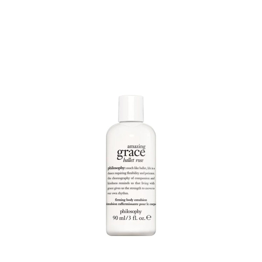 image:imagephilosophy amazing grace firming body emulsion luxury scented body lotion formulated with shea butter for fast absorbing hydration skin feels soft and smooth suitable for all skin typesamazing grace Ballet Rose 3 fl oz