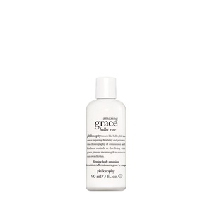 philosophy amazing grace firming body emulsion – luxury scented body lotion – formulated with shea butter for fast absorbing hydration – skin feels soft and smooth – suitable for all skin types(amazing grace Ballet Rose 3 fl oz)