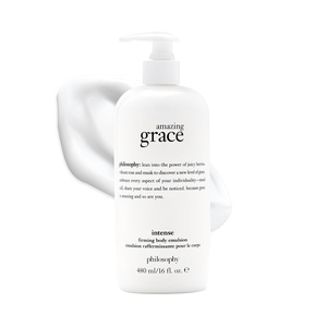 philosophy amazing grace firming body emulsion – luxury scented body lotion – formulated with shea butter for fast absorbing hydration – skin feels soft and smooth – suitable for all skin types(amazing grace Intense 16 fl oz)