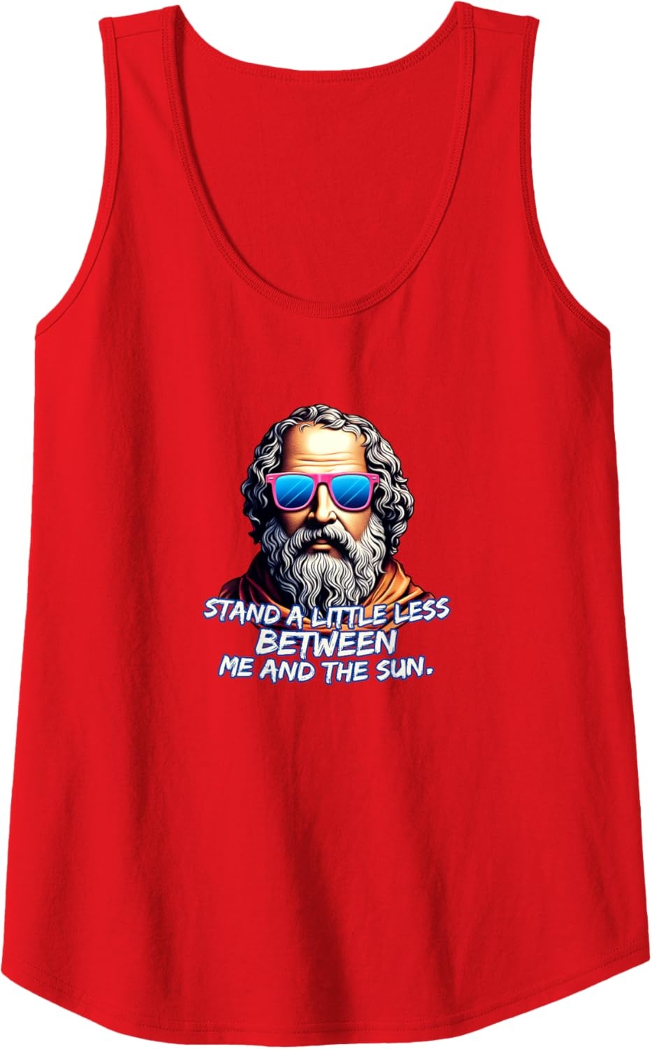 image:imageCool Diogenes Quote Funny Philosopher Joke History Meme Tank TopRed