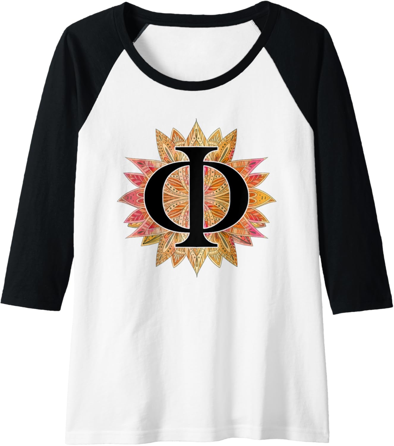 image:imagePhilosophy Raglan Baseball TeeBlackWhite
