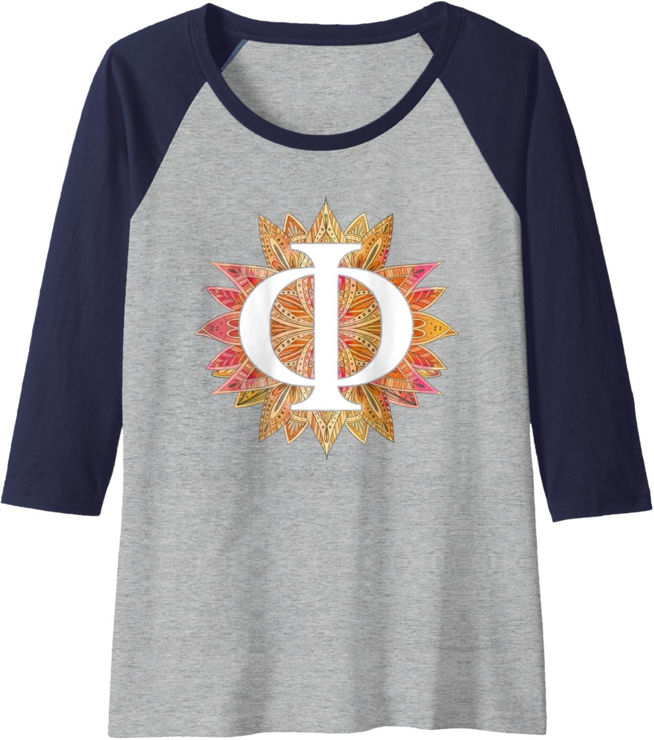 image:imagePhilosophy Raglan Baseball TeeNavy BlueAthletic Heather