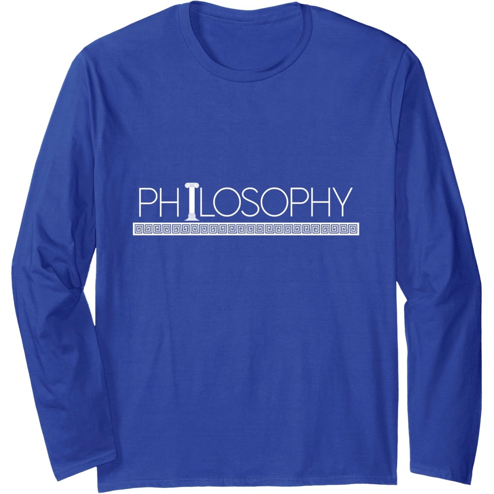 image:imagePhilosophy Long Sleeve TShirtRoyal Blue
