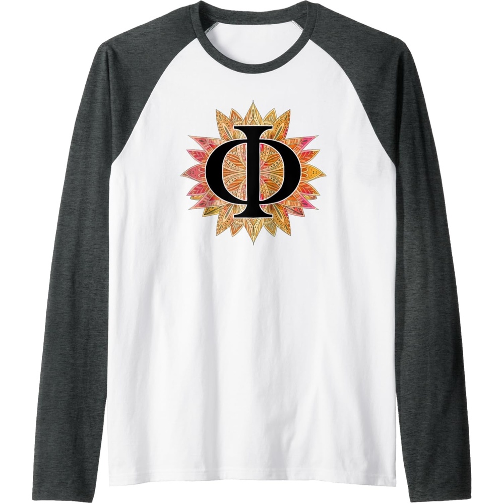 image:imagePhilosophy Raglan Baseball TeeDark Heather GreyWhite