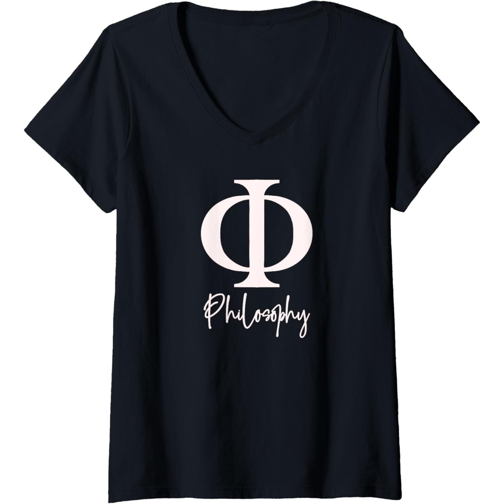 image:imagePhilosophy VNeck TShirtBlack