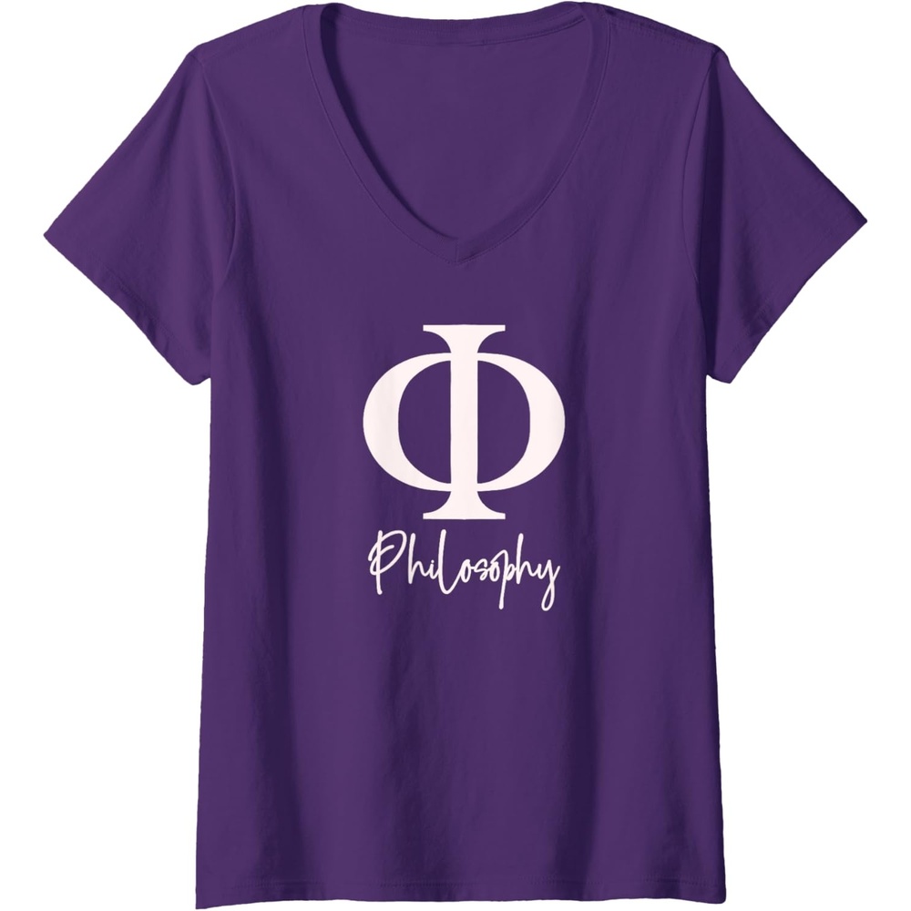 image:imagePhilosophy VNeck TShirtPurple