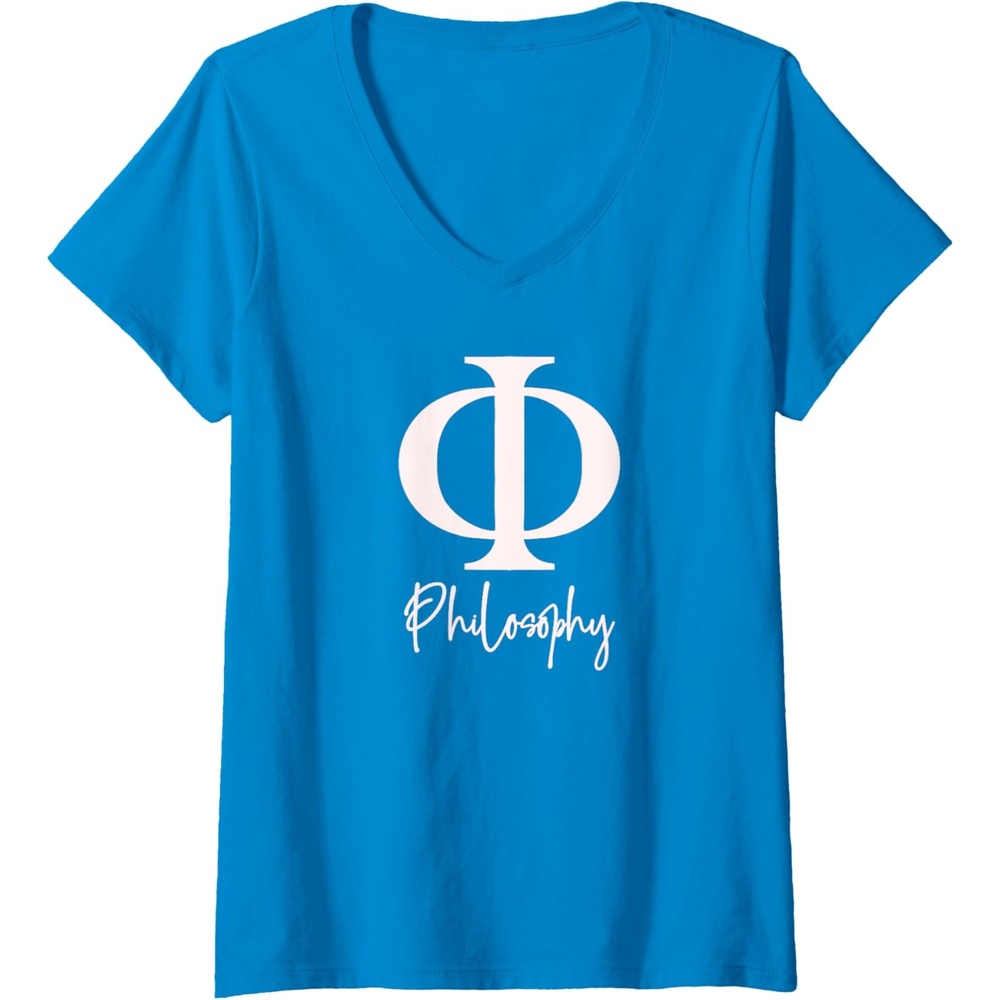 image:imagePhilosophy VNeck TShirtSapphire Blue