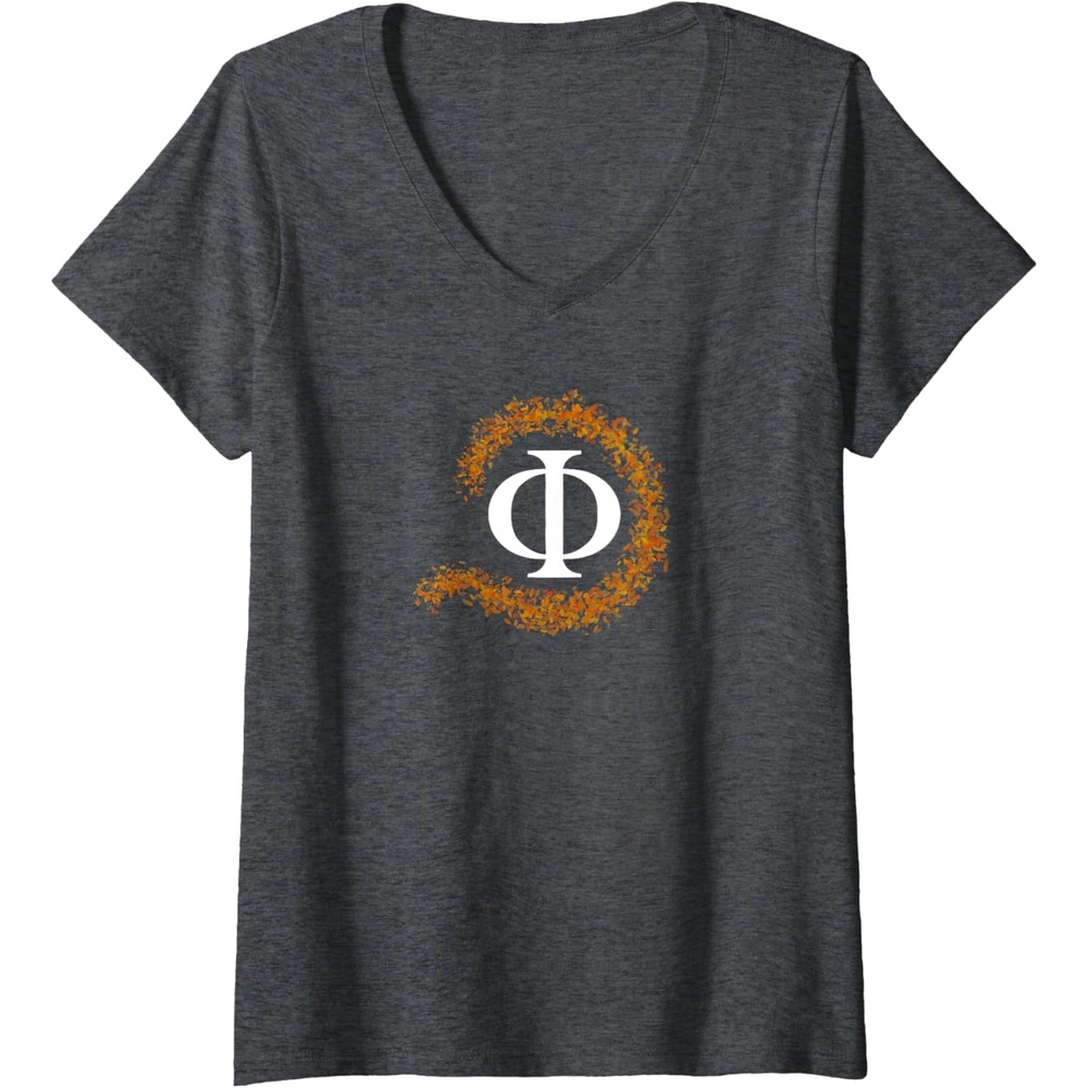 image:imageWomens Philosophy VNeck TShirtDark Heather Grey