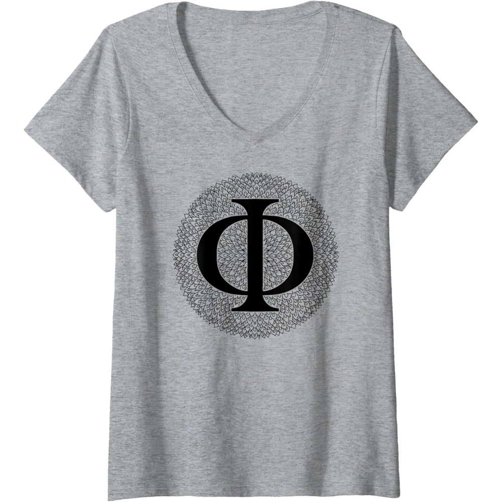 image:imageWomens Philosophy VNeck TShirtHeather Grey