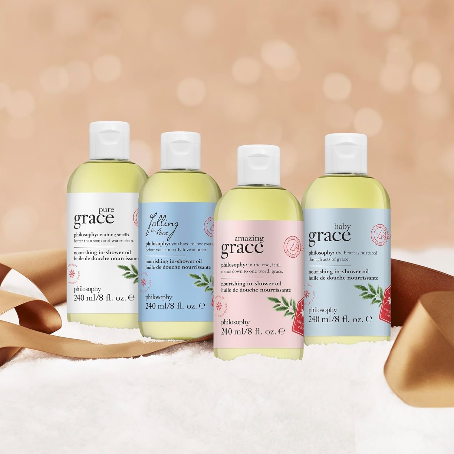 image:imagephilosophy amazing grace nourishing inshower oil with skinloving oils skin hydration that lasts all day