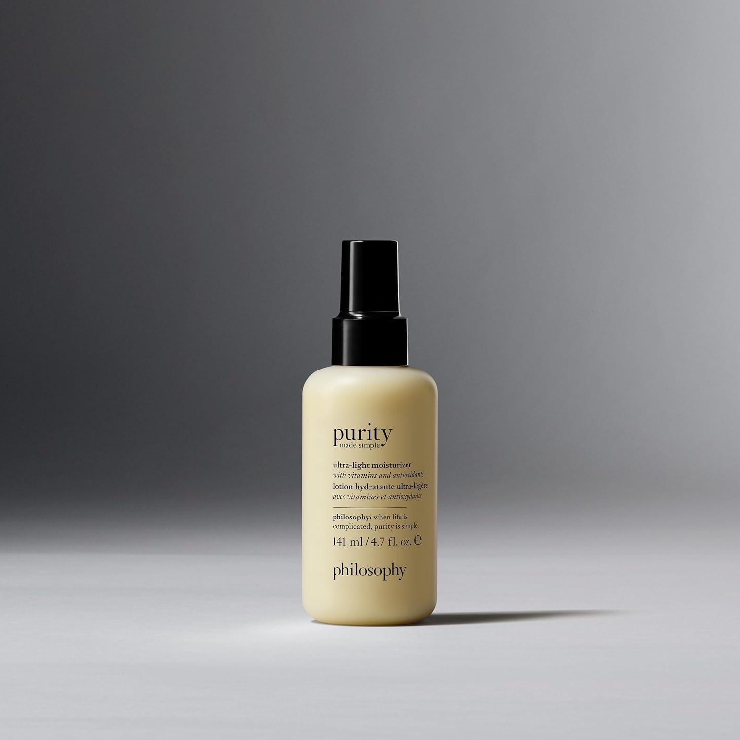 image:imagephilosophy purity made simple pore face moisturizer with vitamins C amp E green tea meadowfoam seed oil amp chia seed oil ultralight nourishing formula delivers 24hour hydrationGreen Tea 47 fl oz