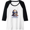 Cool Diogenes Quote – Funny Philosopher Joke – History Meme Raglan Baseball Tee(Black/White)