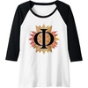 Philosophy Raglan Baseball Tee(Black/White)