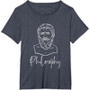 Philosophy T-Shirt(Heather Blue)