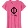 Philosophy T-Shirt(Pink Heather)
