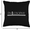 Philosophy Throw Pillow(16×16)