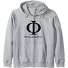 Philosophy Zip Hoodie(Heather Grey)